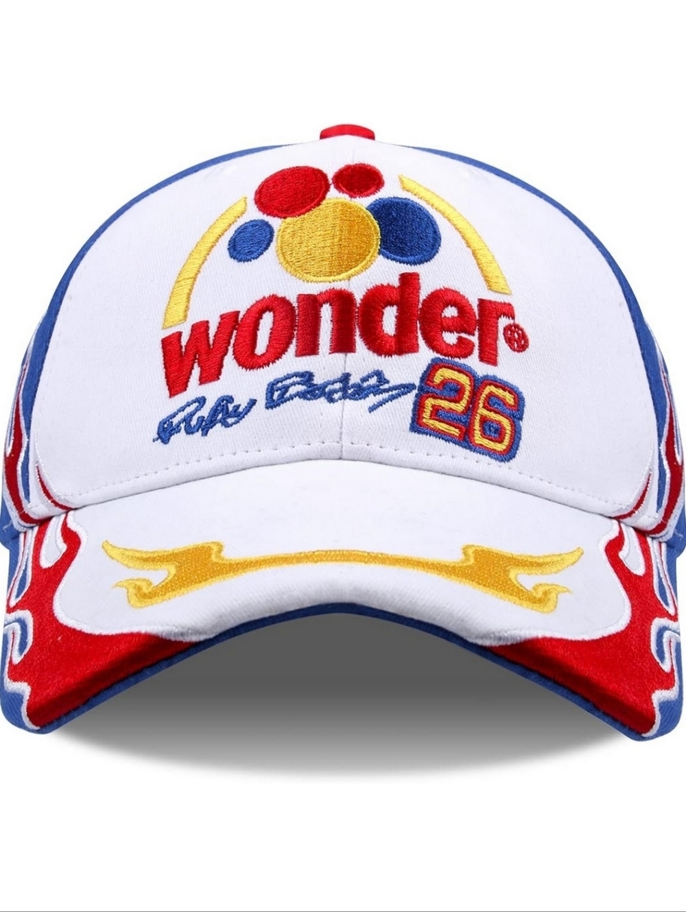 Talladega Nights Baseball Cap Wonderbread Ricky Bobby Embroidery Hat